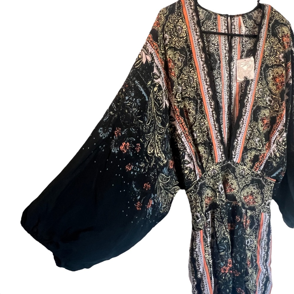 Free People | Big Sur Romper | Deep V | Size Small - Picture 6 of 12